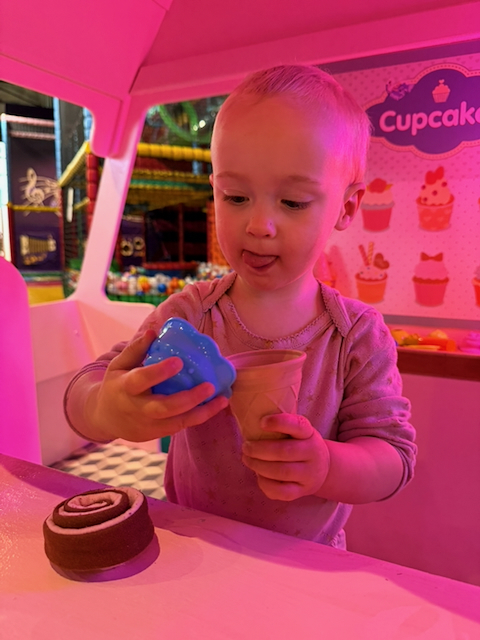 Freya, the birthday girl